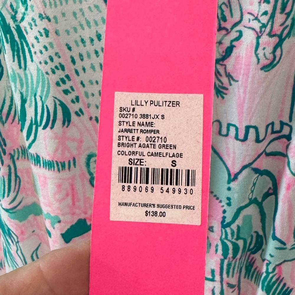 Lilly Pulitzer Jarrett Romper NWT - Picture 9 of 10